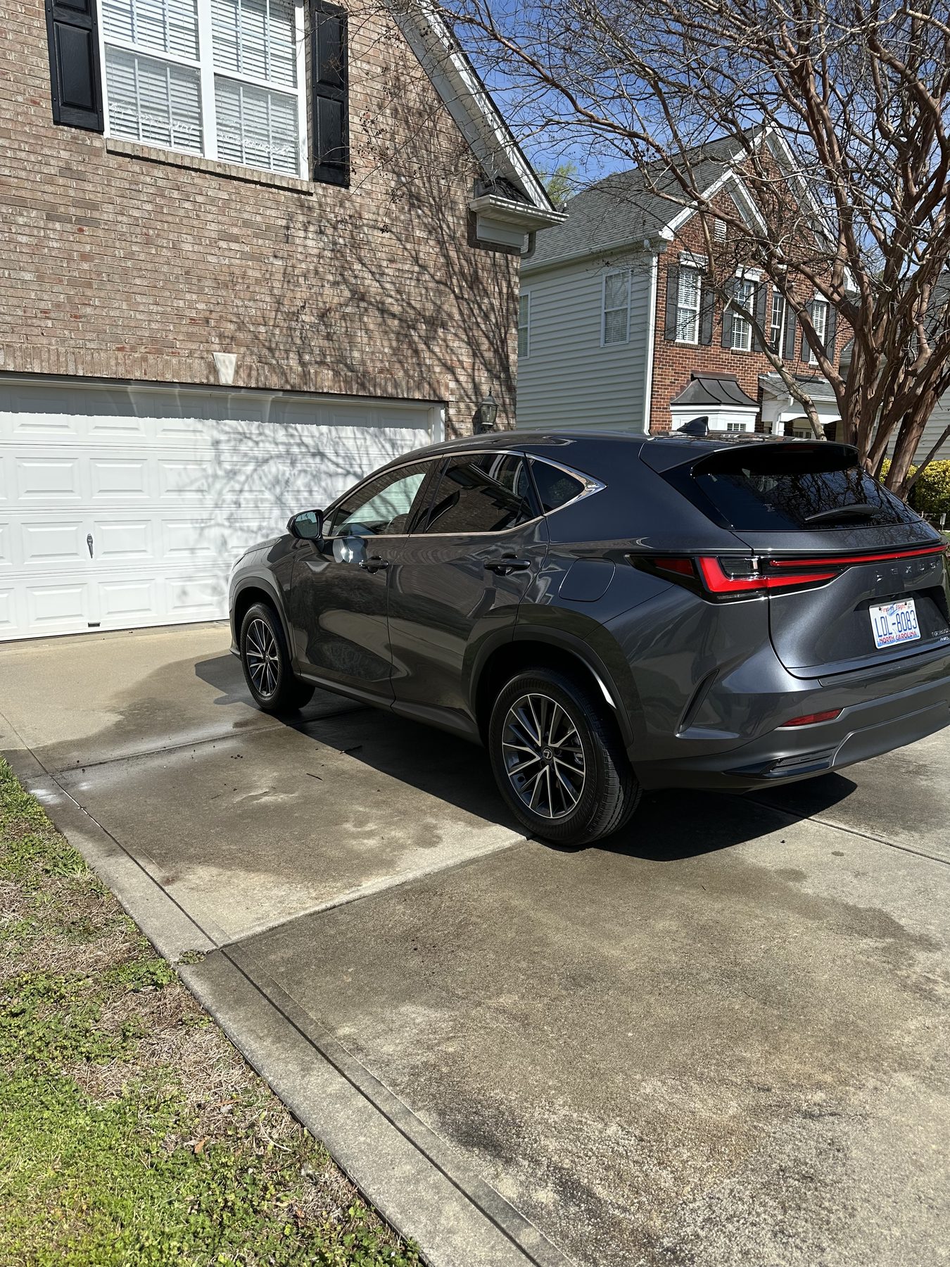 Clean glossy finish after ceramic application
