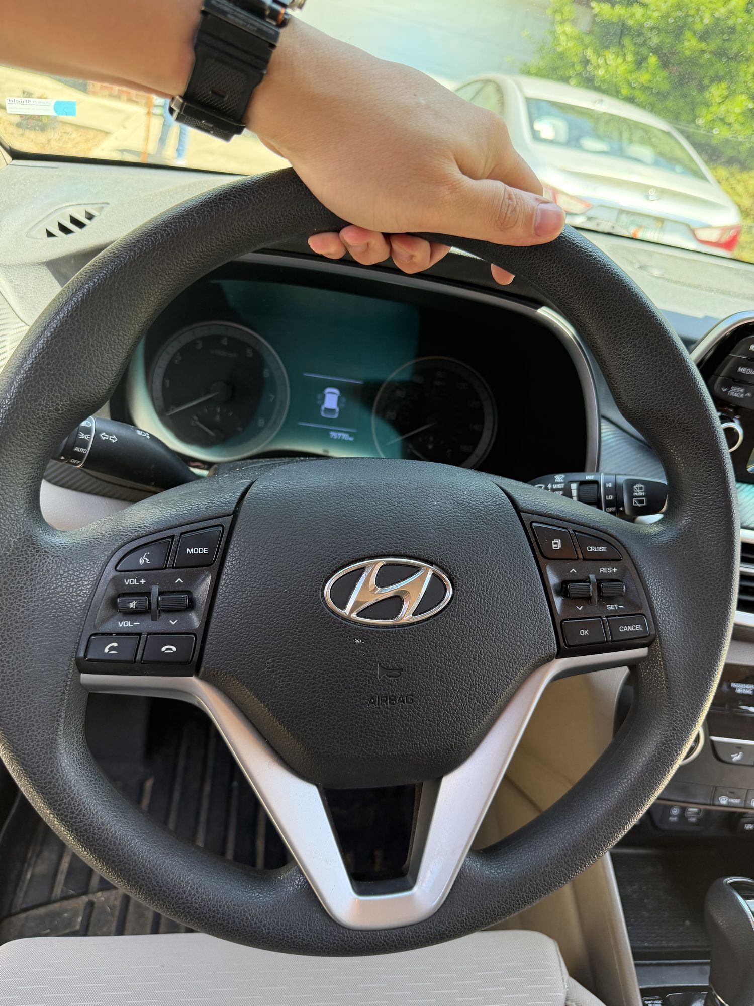 2020 Hyundai Tucson interior detail, Matthews